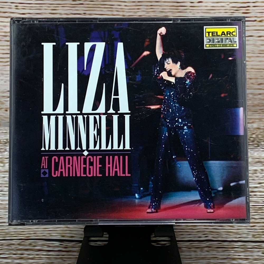 Liza Minnelli –‎ Liza Minnelli At Carnegie Hall [1987 2 CD Set] Telarc Digital